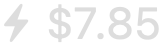 The AgentSpend menu bar item, showing a lightning bolt and today's cost.